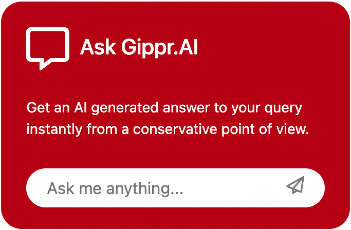 ask gippr.ai dialog box